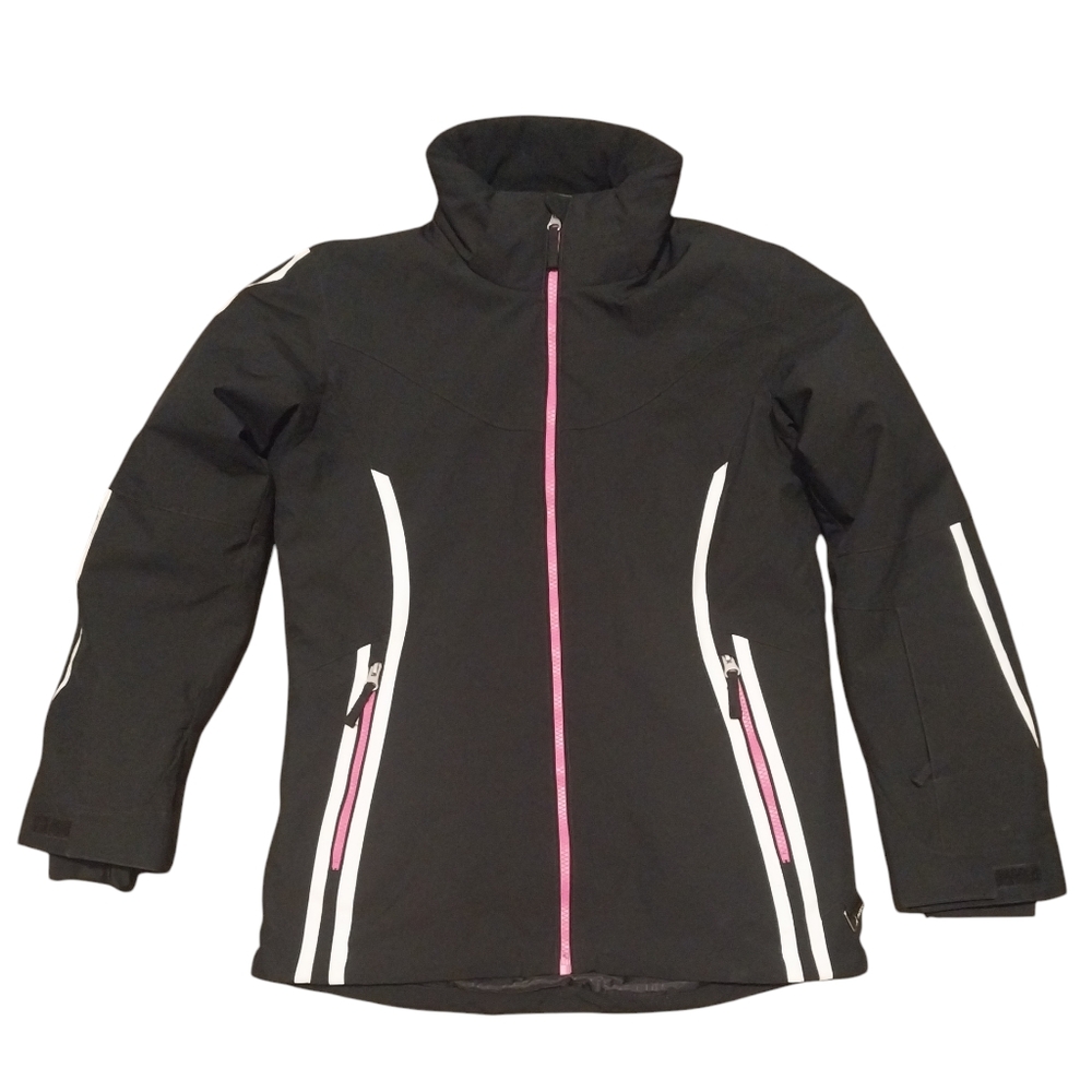 Girls size 14 Karbon jacket style k9751 0719 pink and black